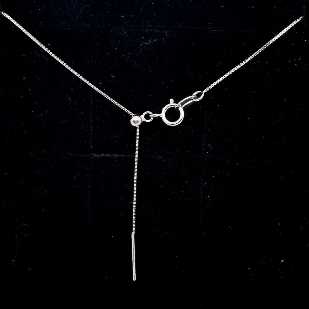 Sterling silver s925 needle chain for beads or small pendants
